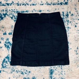 Free People Mini Skirt - Black